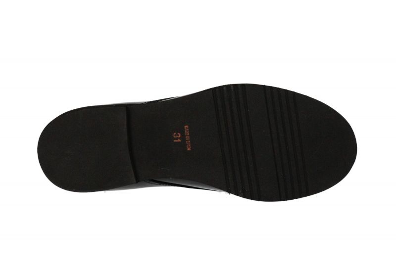 Zapato Cordón  Florentic Negro Piso Goma