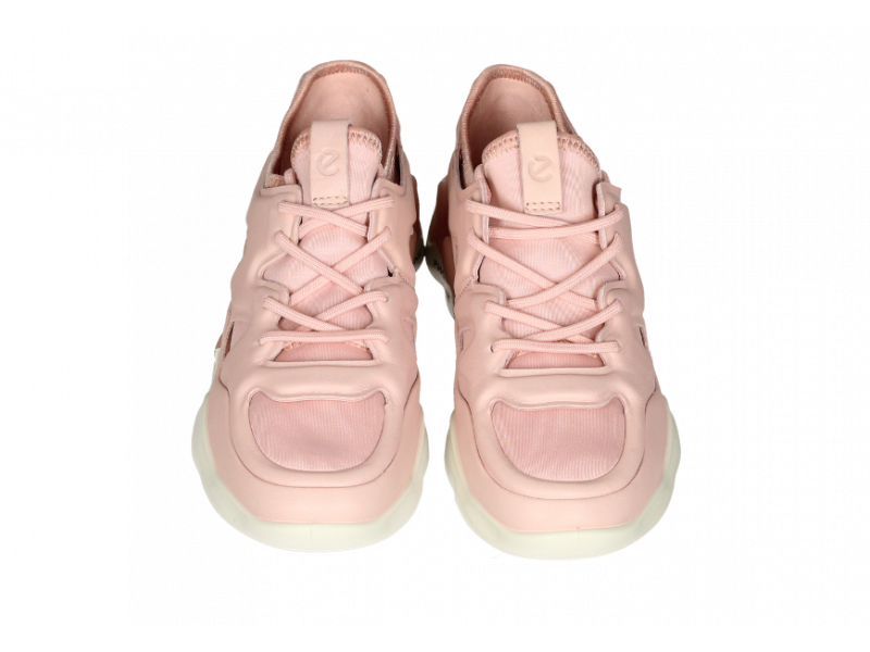 Sneaker Piel/licra Rosa Piso Blanco/rosa