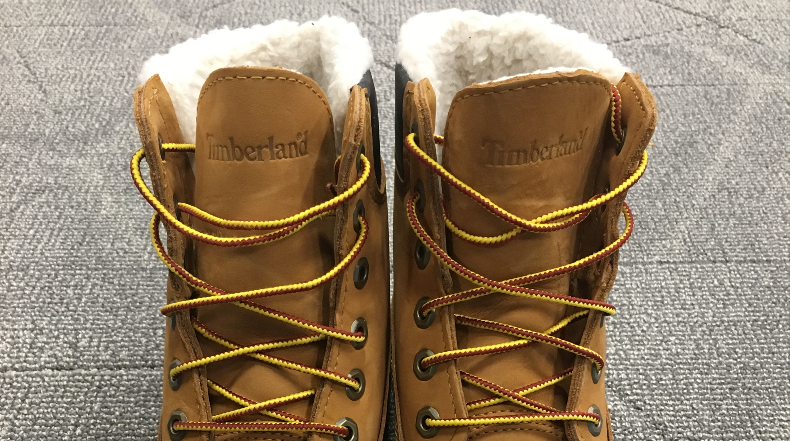 Lengüeta de botas Timberland marrones